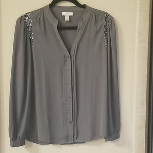 Gray loft Blouse